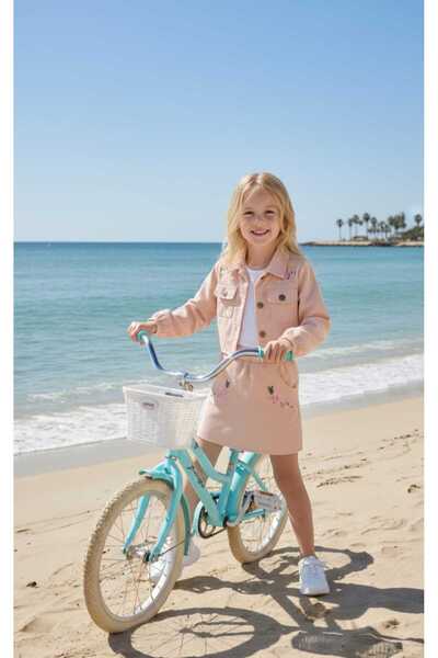 zavera for kids Set de bumbac 100% piese din catifea brodată cu flori pentru ...