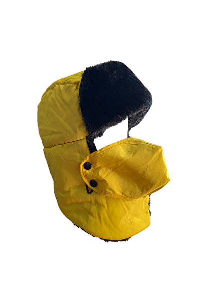 EFAYN.RO Set caciula pentru iarna impermeabila imblanita si masca, calduroase...