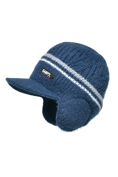 EFAYN.RO Caciula barbati, model cu cozoroc si acoperitori pentru urechi, stan...