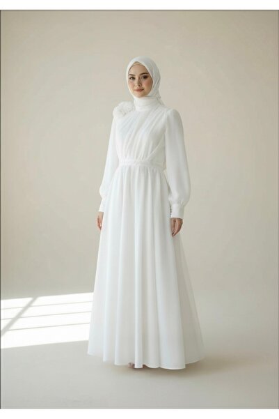 ENDAMIM Nikah Nişan Abiye Dış Çekim Tesettür Elbise