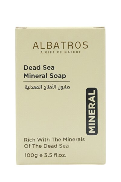 ALBATROOS صابون ألباتروس المعدني من البحر الميت - 100 غرام