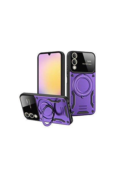 TechTrove غطاء حماية متوافق مع سامسونج جالاكسي S25 إيدج مع حماية للكاميرا ومي...