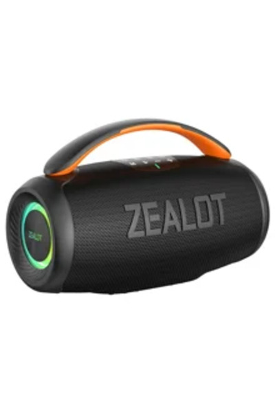 zealot مكبر صوت محمول متوافق مع البلوتوث P 11 50 W ضوء RGB USB/TF/Aux TWS لاس...