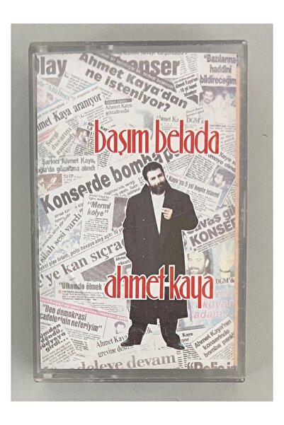 Tempa Müzik أحمد كايا باسيم بيلادا كاسيت (الأصلي 1991 فترة طباعة الورق كاسيت)