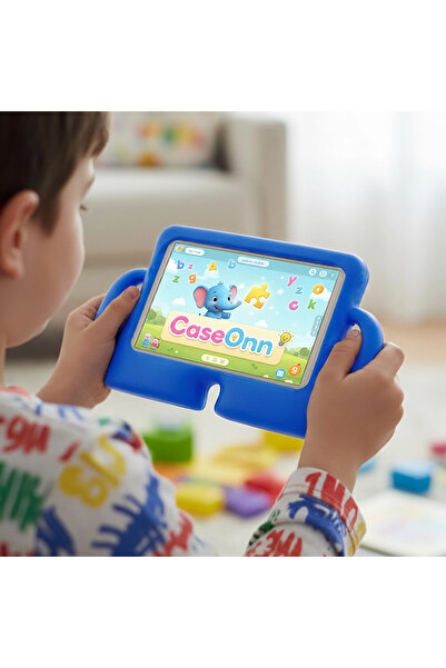 CaseOnn حافظة لينوفو تاب M11 مع أكمام حماية من السيليكون باللون الأزرق من iBuy