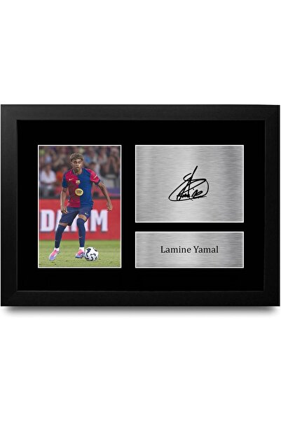 ALAYRA International صورة مطبوع موقعة بحجم A4، هدية مثالية لعشاق الرياضة، مقا...