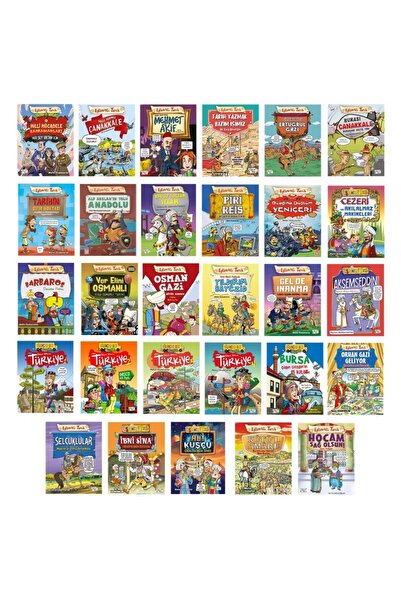 Eğlenceli Bilgi Yayınları Metin Özdamarlar Eğlenceli Tarih Seti (29 Kitap)