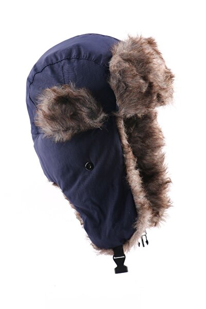 EFAYN.RO Caciula de barbati, prindere in doua moduri, model calduros cu urech...