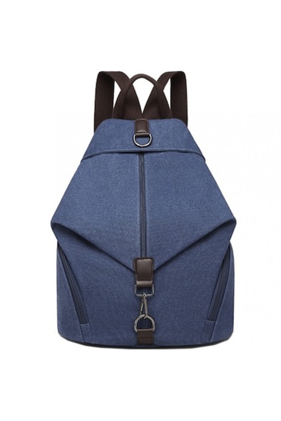 Kono Anti-theft Canvas Backpack for Women
