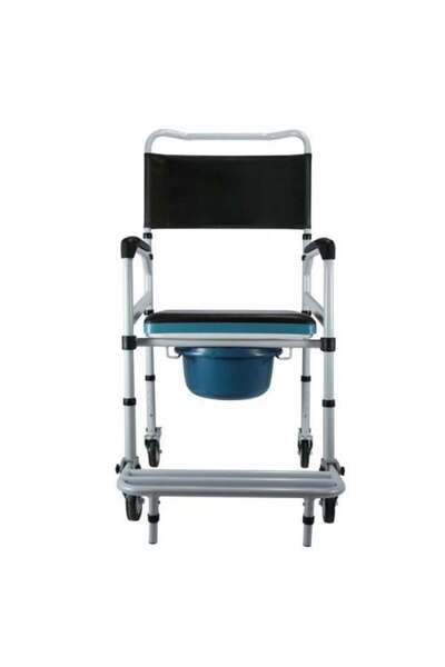 media كرسي الحمام والاستحمام مع قاعدة مانعة للانزلاق، 46 سم