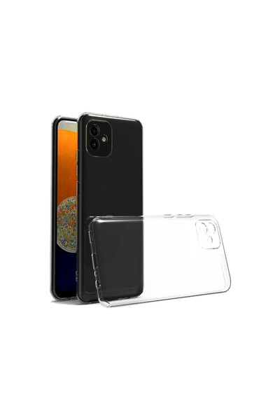 NewFace جراب سامسونج جالاكسي A05 سيليكون شفاف فاخر