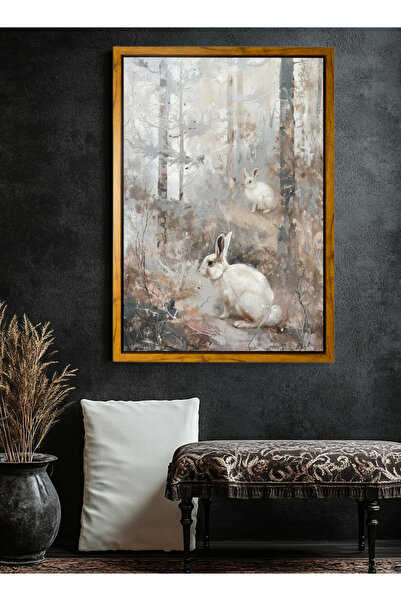 ALAYRA International لوحة جدارية قماشية جميلة بإطار خشبي مصمم خصيصًا – 40 × 6...