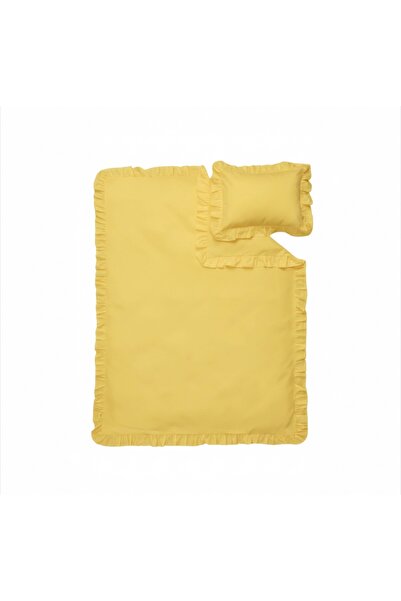 By Masuaa Ruffled Baby Bedding Set | 100X150 |   100% Cotton