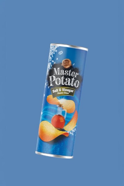 master Potato Tuzlu ve Sirke Çeşnili Patates Cipsi 160 Gr