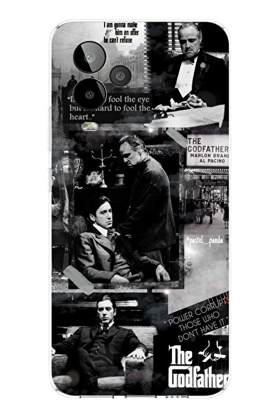 TechTree حافظة سيليكون متوافقة مع GM 24 PRO بتصميم فيلم The GodFather Baba مطبوع