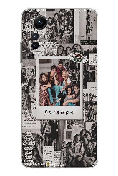 TechTree Redmi Note 12S Compatible Friends Nostalgia Design Printed Silicone ...