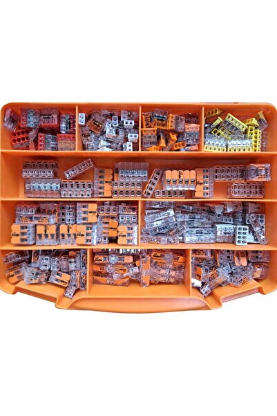 WAGO SET conectori de imbinare 221 2273pentru toate tipurile de conductori, Max. 4 mm² 300 BUC