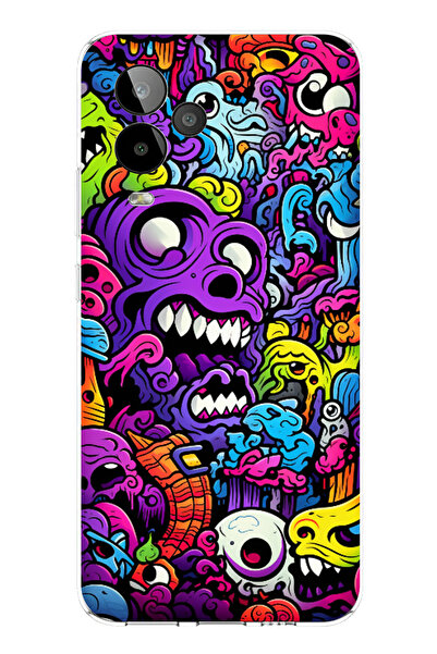 TechTree حافظة سيليكون متوافقة مع حيوانات ملونة نفسائية من GM 24 PRO مطبوع