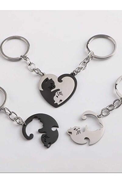 Karma Mini İkili Çift Anahtarlığı