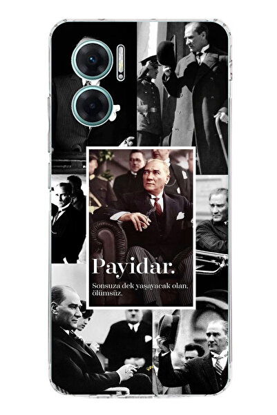 TechTree Redmi Note 11E Compatible Atatürk Payidar Printed Silicone Case