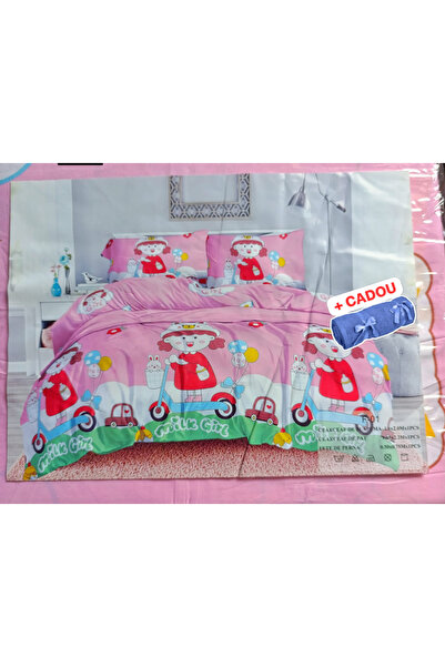 Contex Pucioasa Single Bed Bedding Set JOC (S058) 170x220 cm + Gift Towel 50x90 cm 100% Cotton