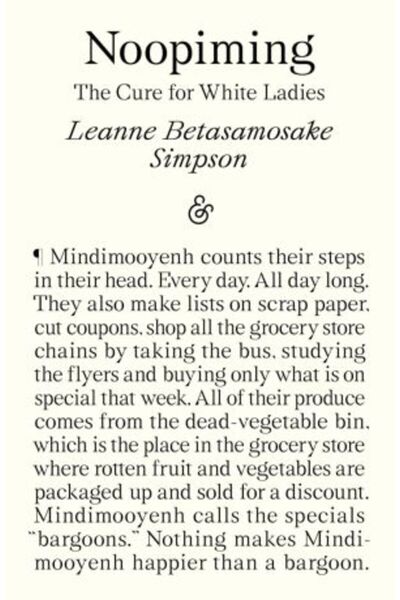 And Other Stories Noopiming: The Cure for White Ladies