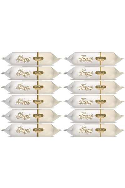 Sleepy Wet Towel Wipes 90 Sheets (Set of 12) White Soap Scented Plastic Cover...