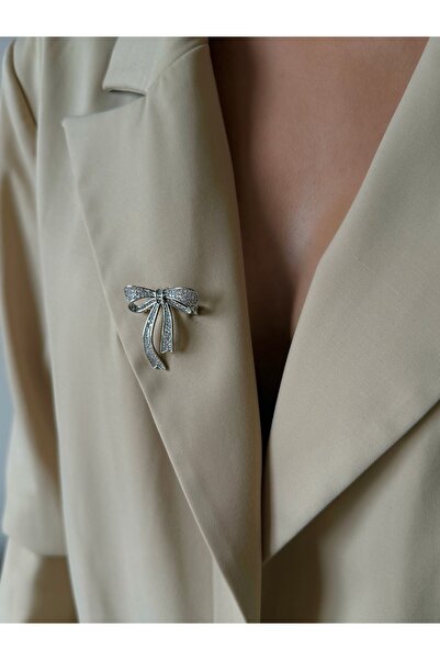 AYLAKAYA Zirkon Broş