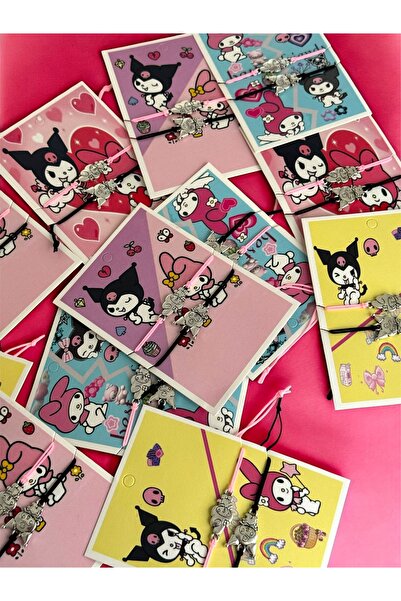 ACQUA BELLA 2’li Kuromi Figürlü Bileklik Seti – Best Friends Arkadaşlık & Sev...