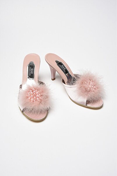 MİSS AYZA İÇTEN GELEN ŞIKLIK Papuci G&C BONCUK TÜYLÜ 125