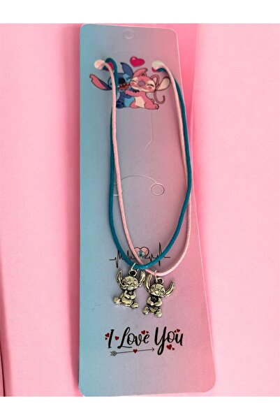 ACQUA BELLA 2’li Disney Lilo & Stitch Sevgili Kolyesi – Best Friends Arkadaşl...