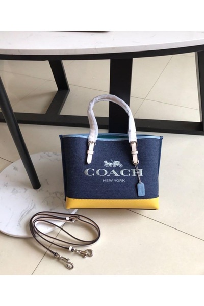 ABAS شنطه جلد جينز كاجول