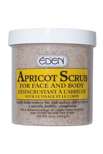 EDEN مقشر ومبيض للوجه والجسم بالمشمش - 454 جم