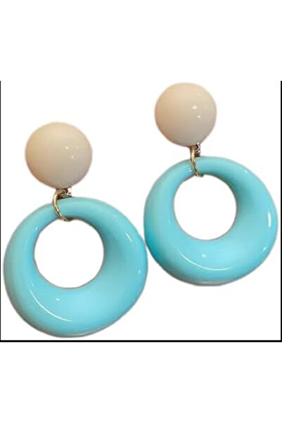 TChic Blue Color Acrylic Women Design Earrings