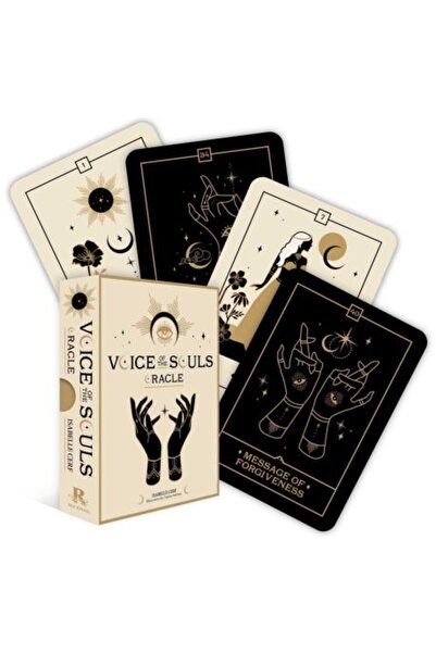 ROCKPOOL PUBLISHING Oracolul Vocea Sufletelor: 44 de cărți colorate, aurite ș...