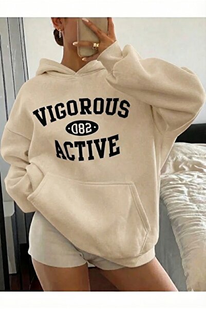 Mayer Butik Unisex Femei/Bărbați Vigorous Active cu imprimeu Bumbac supradime...