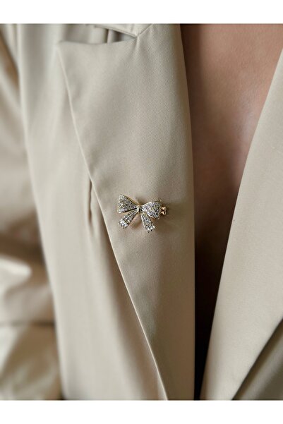 AYLAKAYA Zirkon Broş