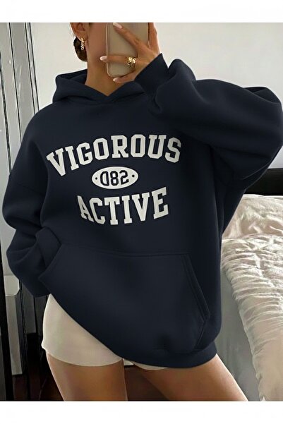Mayer Butik Unisex Femei/Bărbați Vigorous Active cu imprimeu Bumbac supradime...