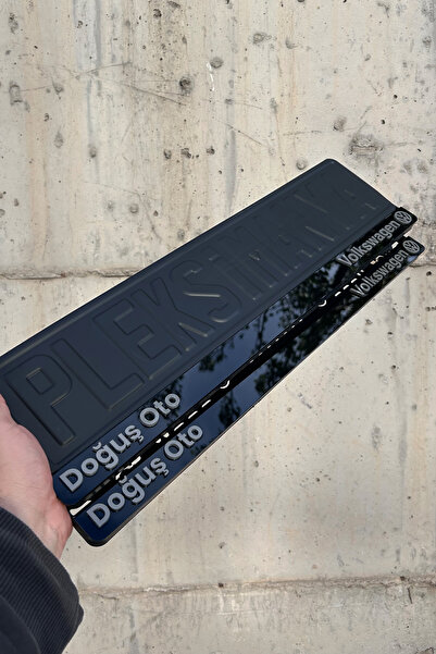 Pleksimanya Volkswagen Pleksi Takmatik Plakalık (Çift)