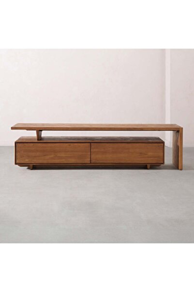 Creawood Grace Masif Ceviz Tv Ünite, Konsol