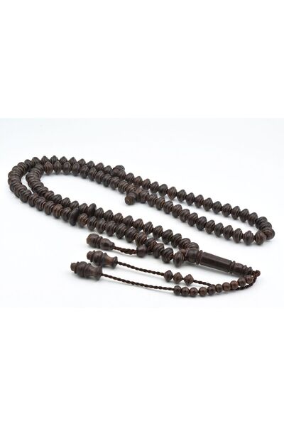 Murty99 Mastercrafted Wheel-Cut Large Size 99mm Tamarind Wood Zikir Prayer Beads