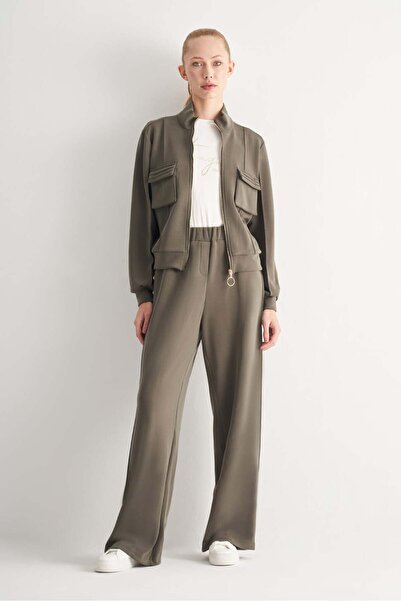 UTOPIAN Beli Lastikli Bol Pantolon