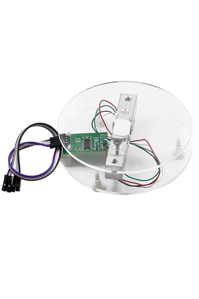 CNL 10 KG Ağırlık Sensör Seti (Ağırlık Sensörü,HX711 Modülü, 4P Dupont Kablo ...