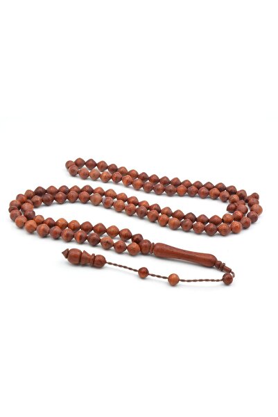 Murty99 Usta İşi Sistemli Sığırcık Kesim 99 luk Gül Ağacı Tesbih 7 Mm