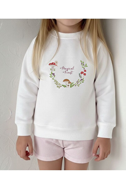 LORVEX Swea tricou pentru copii și adulți cu guler rotund – Imprimeu Magic Fo...