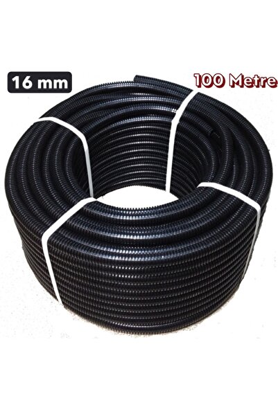 Çetsan 16 lık Plastik Spiral Boru 100 Metre