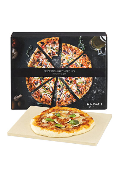 Navaris piatră pentru pizza, 30x38 cm, rezistentă până la 800 °C, 42561