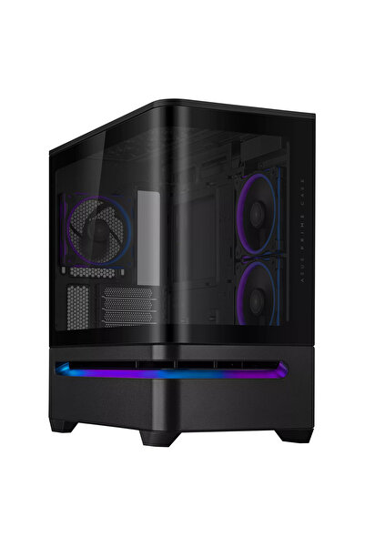 ASUS Prime AP202 TG Temperli Cam Micro ATX Siyah Bilgisayar Kasası