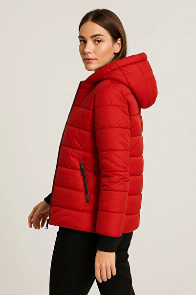 IVORA WEAR Women's Puffer Jacket with Hooded Zippers, Water-Repellent, Quilte...