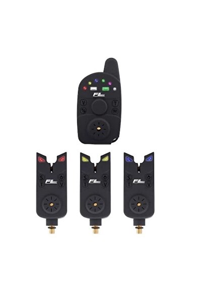 Falai Tackle Set 3 Avertizori plus Statie cu penar pentru transport si bateri...